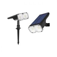 LAMPA LED SOLARNA 18X LED 100LM CZUJNIK ZMIERZCHU USB 2700K 6500K
