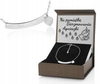 Bransoletka PAMIĄTKA bierzmowania GRAWER prezent