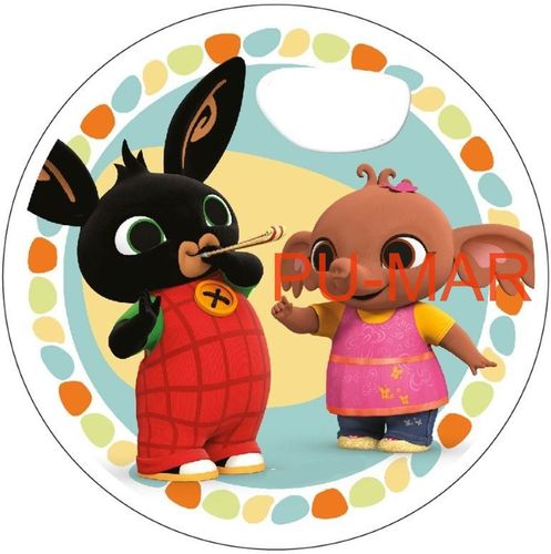 Opłatek na tort KRÓLIK BING Pluszak Postać Króliczek Tekst Gratis na Arena.pl