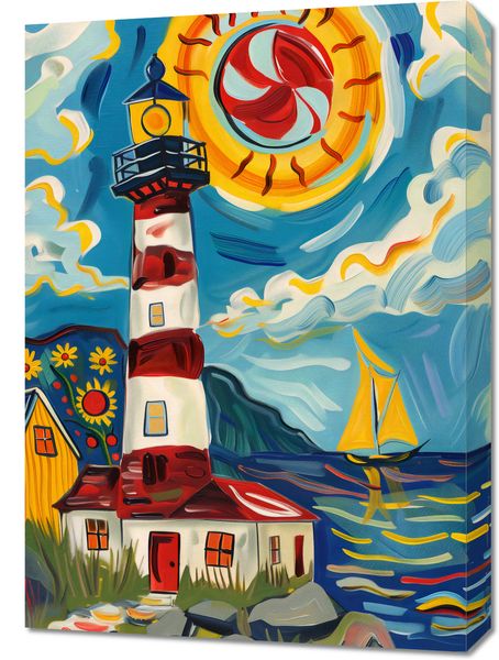 Obraz 50x70cm Żywa Przystań zdjęcie 1