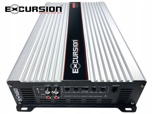 Wzmacniacz samochodowy Excursion 2 kanałowy 5000W na Arena.pl