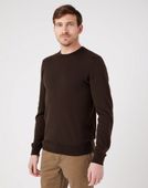 WRANGLER CREWNECK KNIT MĘSKI SWETER KLASYCZNY DELICIOSO W8A02PH38 4XL