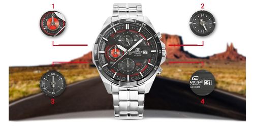 zegarek męski casio edifice efr-556db-1avuef 10 bar na Arena.pl