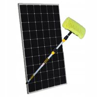 SZCZOTKA DO MYCIA PANELI FOTOWOLTAICZNYCH TELESKOPOWA OD 130CM DO 300CM