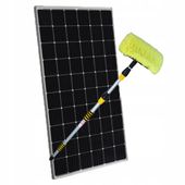 SZCZOTKA DO MYCIA PANELI FOTOWOLTAICZNYCH TELESKOPOWA OD 130CM DO 300CM