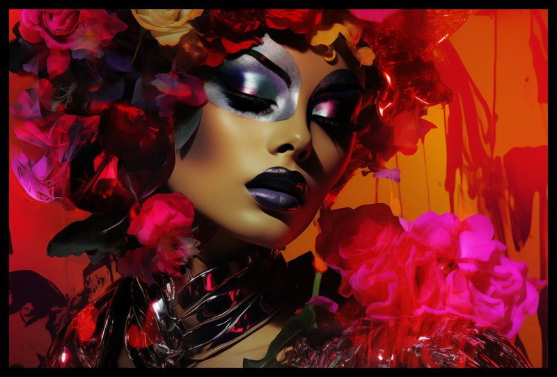Plakat 60x40cm Kwiecista Diva zdjęcie 2