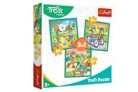 PUZZLE 3w1 Poznaj Trefliki 34872