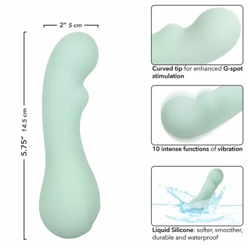 calexotics pacifica bora bora - wibrator g-spot 10 trybow aqua silikon na Arena.pl