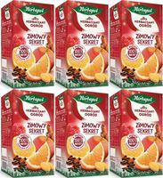 Herbata owocowo-ziołowa Herbapol Ogród Zimowy Sekret, cytrusowy, 20x3g x 6