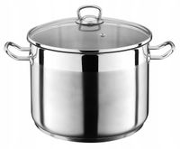 Garnek tradycyjny SSW BIG 17 L 30 CM ze stali nierdzewnej 17 l