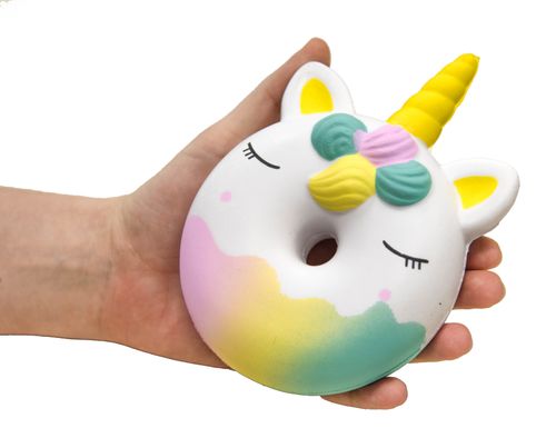 SQUISHY JUMBO DONUT Pączek JEDNOROŻEC Gniotek na Arena.pl