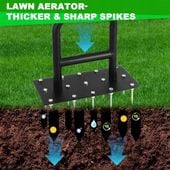 Aerator ręczny do napowietrzania ogrodu 92 cm