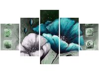 OBRAZ WIELOKOLOROWE NOCNE MAKI