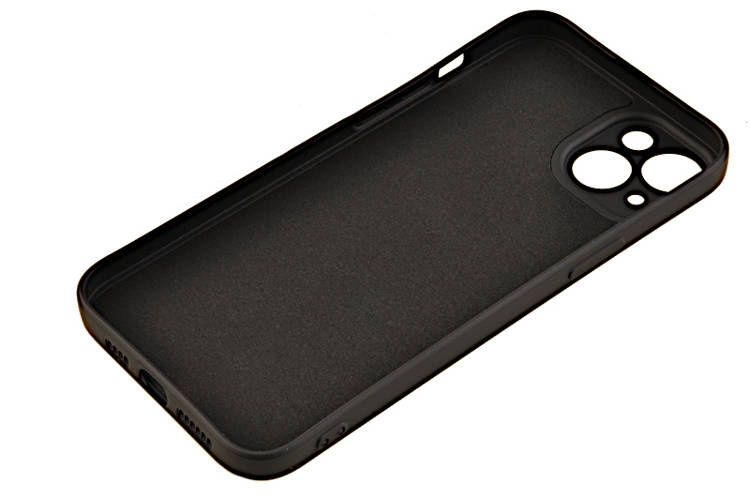 Etui silikonowe Tint do Apple iPhone 14 Plus czarny zdjęcie 3
