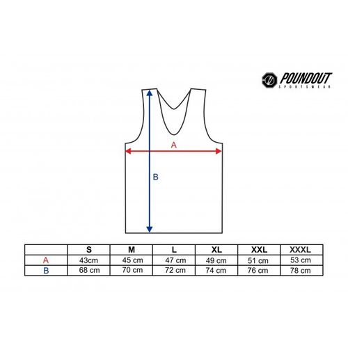 Poundout tank top Stringer KHAKI Rozmiar - S na Arena.pl