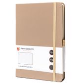 notes w formacie b6 w kolorze khaki zadrukowany w linie, wyposażony