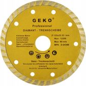 Tarcza diamentowa 125mm TURBO do betonu GEKO G00261