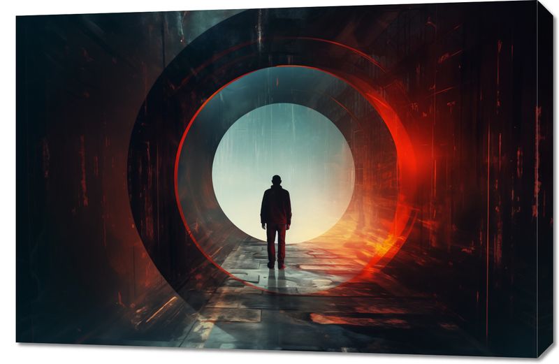 Obraz 90x60cm Portal do Świata zdjęcie 1