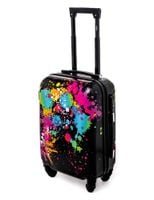 Mała kabinowa walizka KEMER RGL PRINT S Ciapki Multikolor