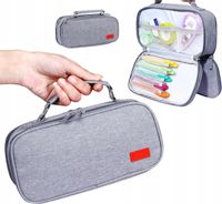 Piórnik 3W1 Dwu Komorowy Szkolny Na Mazaki Kredki