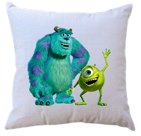 Poduszka z wkładem Potwory i Spółka