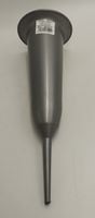 wazon szpic  10szt srebrny 28cm