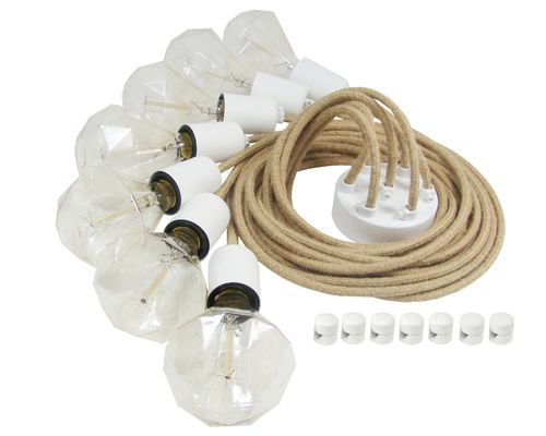 Przewód w oplocie naturalnym z juty 2*0,75 OMY na Arena.pl