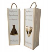 Podziękowania dla świadkow komlet 2 szt zlote lustro