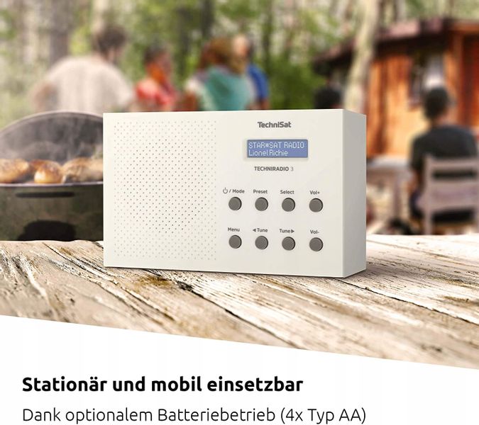 RADIO TECHNISAT TECHNIRADIO 3 DAB+/FM białe HIT zdjęcie 5