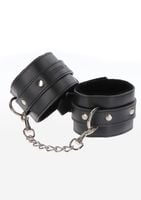 kajdanki na nadgarstki wrist cuffs black taboom