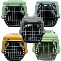 Lekki TRANSPORTER DLA PSA KOTA KRÓLIKA KLATKA KOJEC BOX Metalowe Drzwi