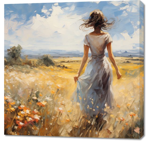 Obraz 90x90cm Podmuch Lata zdjęcie 1