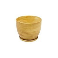 DONICZKA CERAMICZNA BARYŁKA 1 Jasne drzewo 13x10 cm