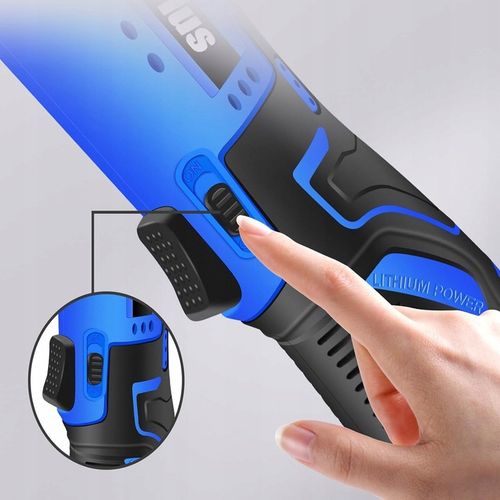 Elektryczny Klucz Akumulatorowa Udarowy Grzechotką 3/8'' 2 AKU & 7 Gniazda na Arena.pl