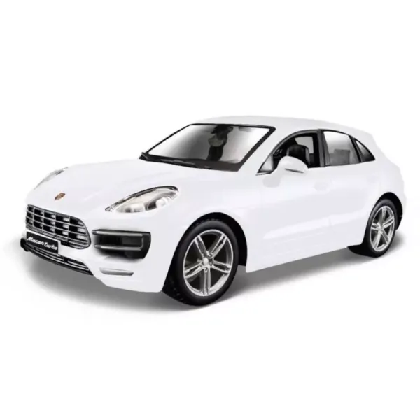 Porsche Macan White 1:24 BBURAGO zdjęcie 1