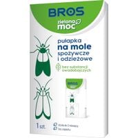 BROS Zielona Moc Pułapka na Mole Spożywcze i Odzieżowe Feromonowa 3 msc