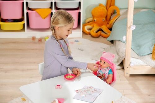 BABY born Interaktywna Lalka Emma Niemowlę 43 cm Bobas Akcesoria na Arena.pl