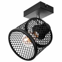 BASKET 1 Lampa sufitowo-ścienna - Industrialna, metalowa, 1xE27