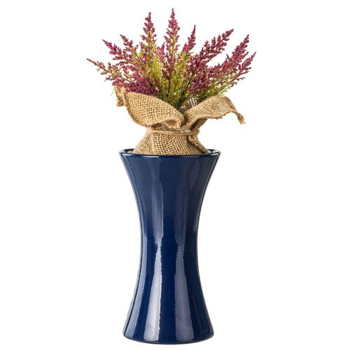 Wazon Ceramiczny Klepsydra  Kobalt granat flakon na Arena.pl
