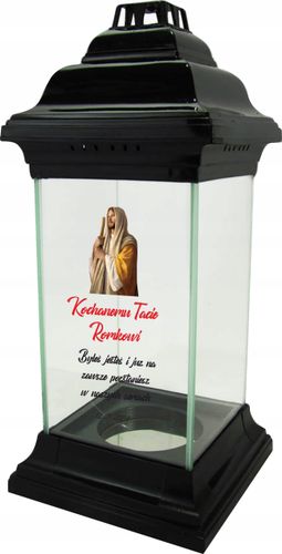 LAMPION ZNICZ KAPLICZKA z grawerem dla MAMY na Arena.pl