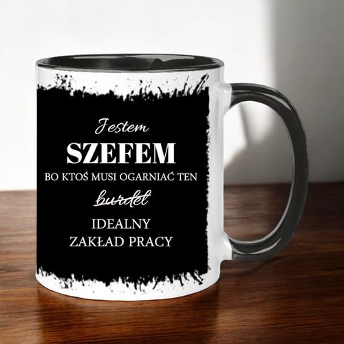 KUBEK PREZENT DLA KIEROWNIKA SZEFA URODZINY IMIENINY ŚMIESZNY PREZENT na Arena.pl