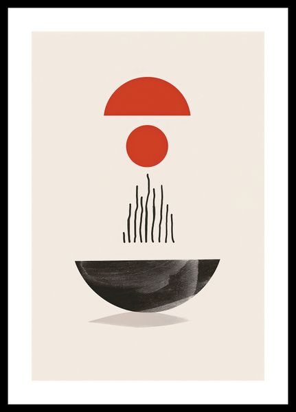 Plakat 30x45cm Półokrągła Forma zdjęcie 3