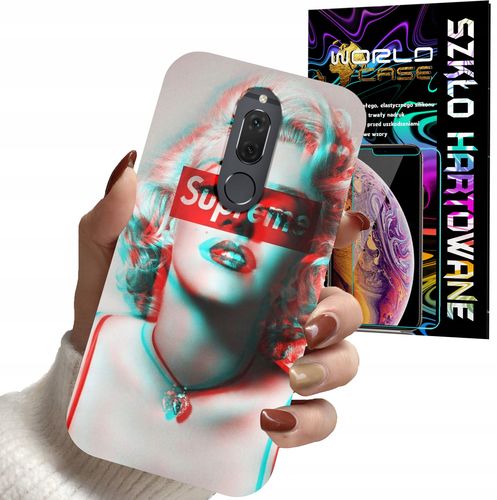 ETUI CASE DO HUAWEI MATE 10 LITE - Marilyn Monroe MODNE KOBIECE WZORY SZKŁO na Arena.pl