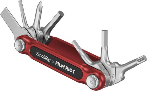 Smallrig 4811 Składany zestaw kluczy multitool 7-w-1, czerwony na Arena.pl