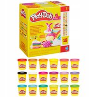 Play-Doh Ciastolina Tuby Zestaw Wyobraźnia 18 tub uzupełnienie Hasbro G0522