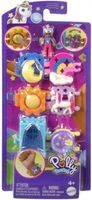 POLLY POCKET BRANSOLETKA JEDNOROŻEC 6 ELEMENTÓW + MINILALKA HKV68