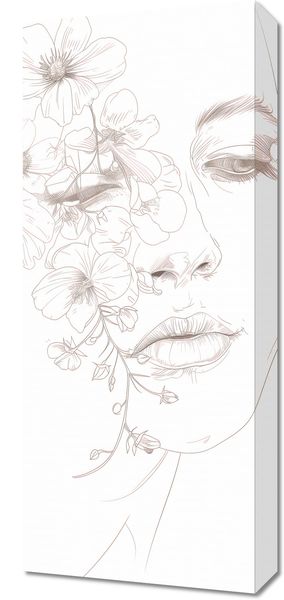 Obraz 30x70cm Kwitnąca Imersja zdjęcie 1