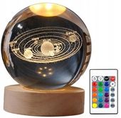 LAMPKA NOCNA BIURKOWA LED LED KULA KOSMOS PLANETY