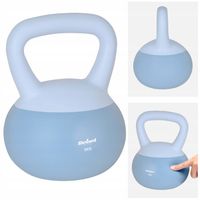 Soft Kettlebell 5kg Rebel miękkie PCV bezpieczne ciche hantel do