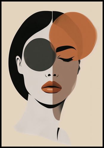Plakat 68x98cm Dwie Strony Piękna na Arena.pl